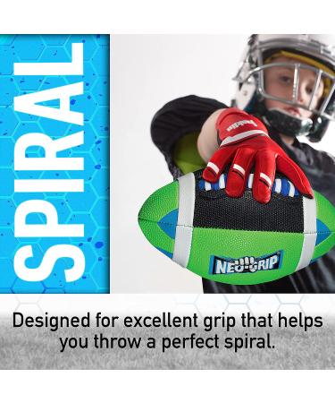 Franklin Sports Mini Foam Football - Grip-Tech Youth Ball with Sift and Tacky Cover - Easy Grip for Small Kids | Assorted Colors - Buy Online on GoSupps.com