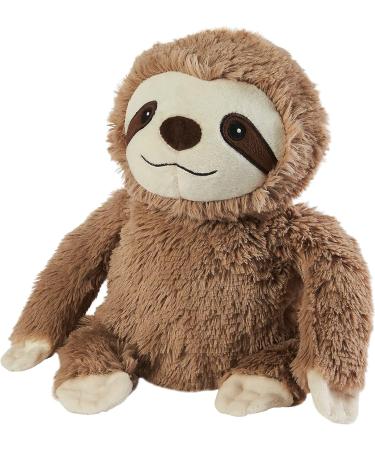 Warmies Intelex Microwavable Brown Sloth Heatable Soft Toy with Lavender Mini Bag - Buy Online on GoSupps.com
