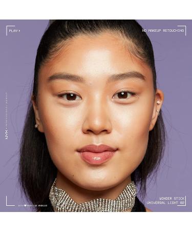 NYX Wonder Stick Face Contouring Stick - Universal Light 02 | Professional Makeup - Buy Online on GoSupps.com