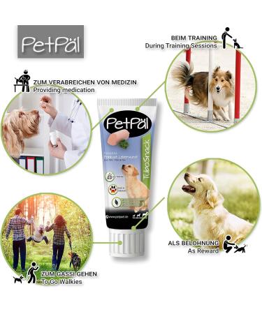 Petp l Dogs Liver Sausage Tubosnack - Grain-Free No Salt or Sugar Premium Natural Treat for Puppies & Dogs - Made in Germany (3x75g) - Buy Online on GoSupps.com