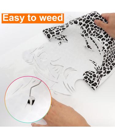 ZAIONE Leopard Heat Transfer Vinyl 5 Pack - Brown Cheetah Print HTV Iron on Sheets - Animal Pattern Bundle for DIY Crafts - Buy Online on GoSupps.com