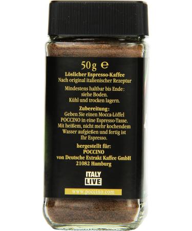 Poccino Espresso instant powder 50 g - Buy Online on GoSupps.com