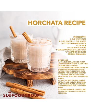 Slofoodgroup Ceylon Cinnamon Sticks 1lb - Pure 5 Cinnamon Quills from Sri Lanka - Cinnamomum Verum - 1lb Pack - Buy Online on GoSupps.com