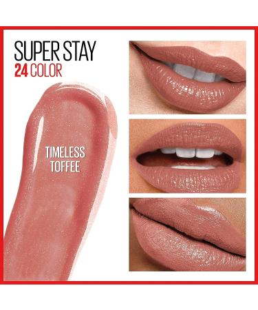 Maybelline Super Stay 24-Hour Liquid Lipstick in Timeless Toffee - Long-Lasting Color with Moisturizing Balm | Nude Brown Shade - 1 Count - Buy Online on GoSupps.com