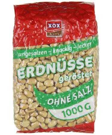 XOX Peanuts Unsalted 1kg Pack - Premium Quality for Healthy Snacking | International Shipping Available - Buy Online on GoSupps.com