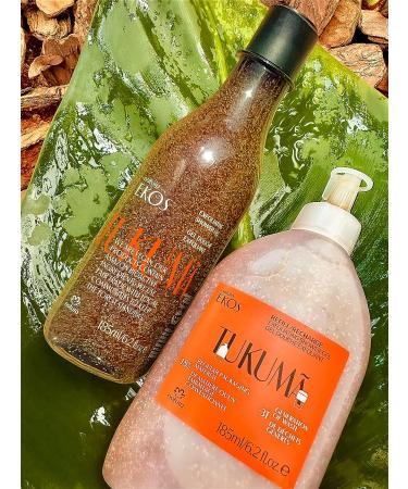 Natura Ekos Tukum Replenishing Exfoliating Shower Gel 185ml - Hydrating Body Wash - Buy Online on GoSupps.com