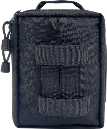 Vanyee Handy First Aid Kit with Labelled Compartments - Molle System for Emergency Medical Needs at Home, College, Car, Outdoor Sports & Travel - Black - Buy Online on GoSupps.com