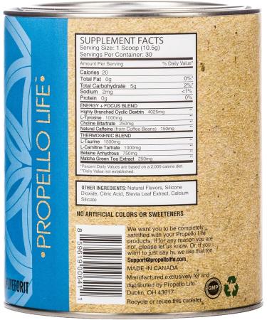 Propello Life Energy + Focus Drink Mix (BlackBerry Lemonade 30 Servings) - Buy Online on GoSupps.com