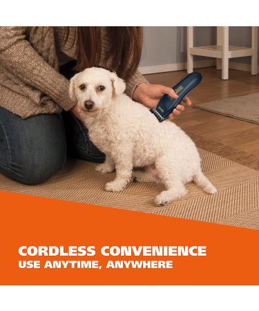 Wahl Lithium Ion Deluxe Pro Series Pet Clipper Grooming Kit 9591-2100 - Low Noise, Heavy Duty Motor for Cordless Trimming/Shaving Dogs - Buy Online on GoSupps.com