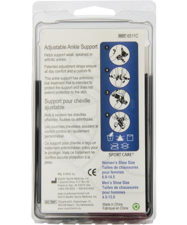 Buy Mueller Sport Adjustable Ankle Support - Ultimate Comfort & Injury Relief | International Shipping Available - Buy Online on GoSupps.com