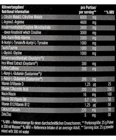 Weider Total Rush 2.0 Pre-Workout Formula Orange - Legal Focus + Power Pump | 15 servings - Buy Online on GoSupps.com