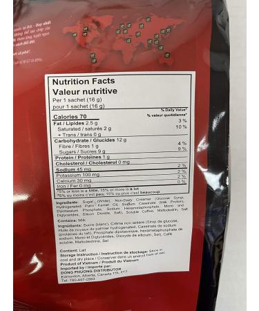 G7 TRUNG NGUYEN 3 in 1 Instant Cream Coffee 320g Vietnam - Unit 1 piece - Buy Online on GoSupps.com