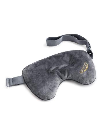 Cozynight Weighted Sleep Mask-Sleep Eye Mask for Sleeping-Eye Cover That Blocks Out Light to Help Relaxation and Night Sleep-Comfortable Blackout Sleeping Mask 0.8 lbs Gray 5x8 Inch (Pack of 1)