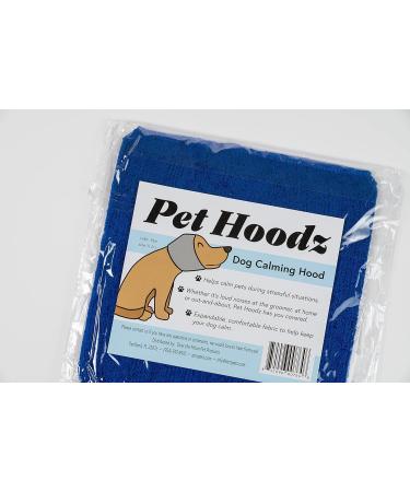 Pet Hoodz for Dogs - Calming Ear Protection & Fur Care | Small Blue Anxiety Relief & Compression Dog Hoodies - Buy Online on GoSupps.com