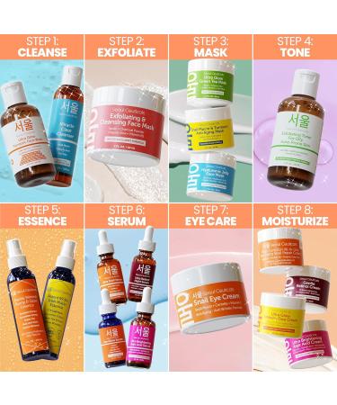 SeoulCeuticals Korean 20% Vitamin C Hyaluronic Acid Serum + CE Ferulic Acid Potent Anti Aging Anti Wrinkle K Beauty - 2 Oz - Buy Online on GoSupps.com