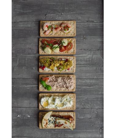 â€œNairn's Gluten Free Flatbread Crackers - Rosemary & Sea Salt, 5.29oz | Healthy Snackâ€‌ - Buy Online on GoSupps.com