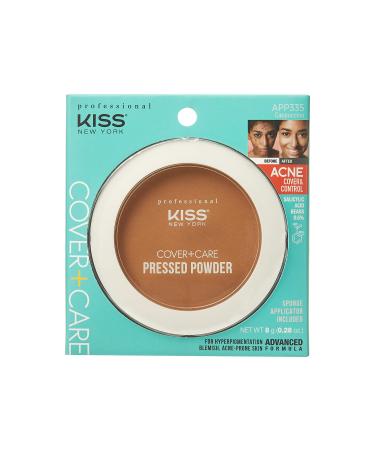KISS Cover and Care Acne Control Pressed Powder- APP335 (Cappuccino)