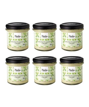 NABIO | Chive cream I extra creamy with cashew I (6x 135 g)