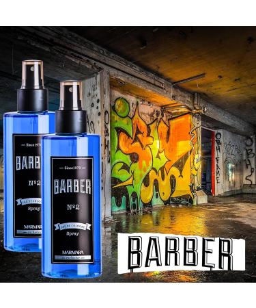 Marmara Barber Cologne - Best Choice of Barbers and Traditional Shaving Fans No:2 Series (250ml x 6 Bottles) - Buy Online on GoSupps.com