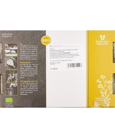  lm hle Solling Organic Vinegar & Oil Set - Elderflower Balsamic & Hazelnut Oil (3 x 100 ml) - International Shipping Available - Buy Online on GoSupps.com