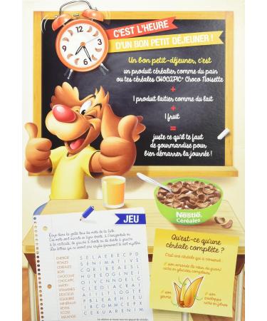 Nestl Chocapic Choco Hazelnuts - Breakfast Cereal - 375g Pack - Buy Online on GoSupps.com