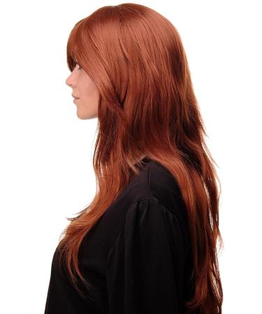 WIG ME UP - Very Long Red Copper Layered Wig 75cm | Straight Parting 3110-130 - International Shipping Available - Buy Online on GoSupps.com