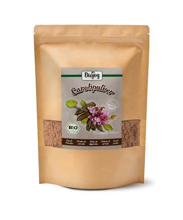 Biojoy Organic Carob Powder (1 kg) Carob flour pure and without additives (Ceratonia siliqua)