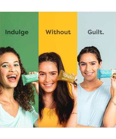 Kiss My Keto Protein Bars 36-Pack - Chocolate Variety, 18g MCTs, 1g Sugar, 3g Net Carbs - Low Sugar, Low Carb, Keto Snack Bars - Meal Replacement, 36 Count - Buy Online on GoSupps.com