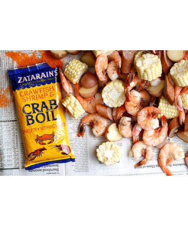Zatarain's Crawfish Shrimp Crab Boil 16 oz - 1 Pound Pack - Buy Online on GoSupps.com