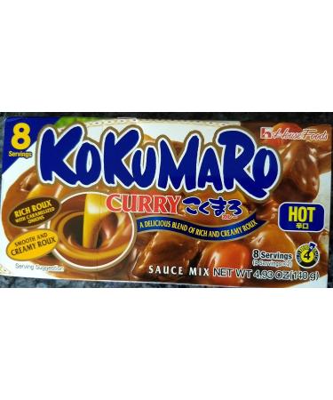 Kokumaro Curry Hot 4.9 oz, One pack