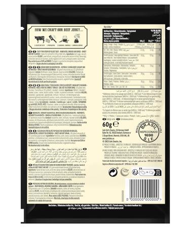 Jack Link's Sweet & Hot Beef Jerky - 12 Pack (12 x 60g) | High-Protein Snack | Juicy & Spicy | Ideal for On-the-Go Office & Sports - Buy Online on GoSupps.com