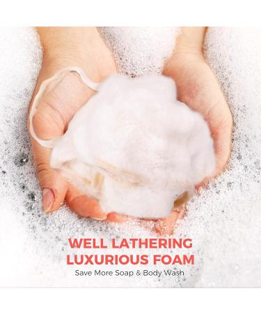 Zomchi 3 Series Pack Peeling Washcloth - Premium Dual-Sided Facial & Body Towels for Men & Women | Soft & Durable Bath Towels (White) - Buy Online on GoSupps.com