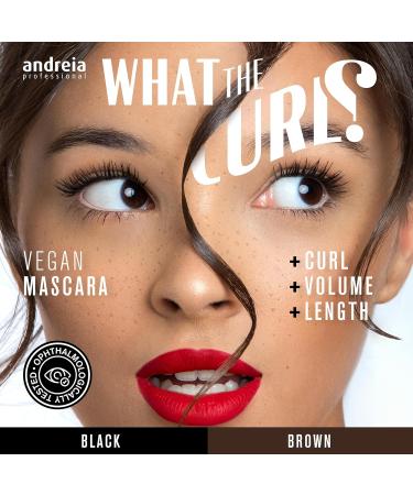 Andreia Professional MAKEUP Whats the curl Mascara Long Lasting Adds Volume and Curve Lenghtening Brown 14ml Curl Brown 10 ml Pack of 1 - Buy Online on GoSupps.com