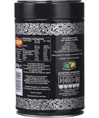 Spanish Chocolate Company Thick Hot Chocolate Drink 275 g - Buy Online on GoSupps.com