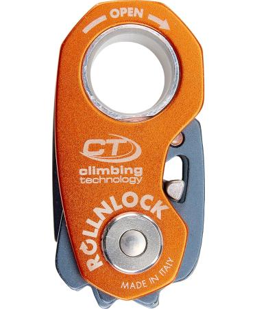 Climbing Technology Rollnlock Unisex-Adult - Anthracite/Orange Lock One Size | International Shipping Available - Buy Online on GoSupps.com