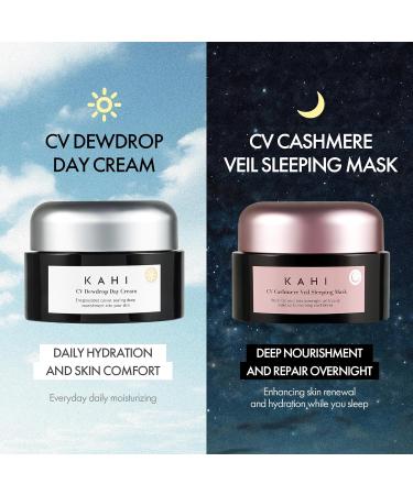 KAHI CV Dewdrop Day Cream - Age-Defying Daily Face Moisturizer with Prestige Beluga Caviar Oil - Hydrating Tightening & Smoothing Facial Lotion - Luxury Korean Skincare 1.69 fl oz - Buy Online on GoSupps.com