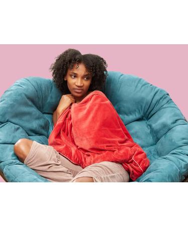 DreamTime Luxury Weighted Blanket - Plush Lap Quilt with Cinnamon Clove Aromatherapy - Buy Online on GoSupps.com