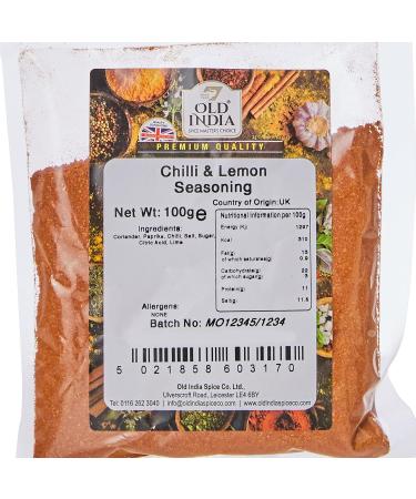 Old India Chilli & Lemon Seasoning 100g - Authentic Spices for Flavorful Dishes - Buy Online on GoSupps.com