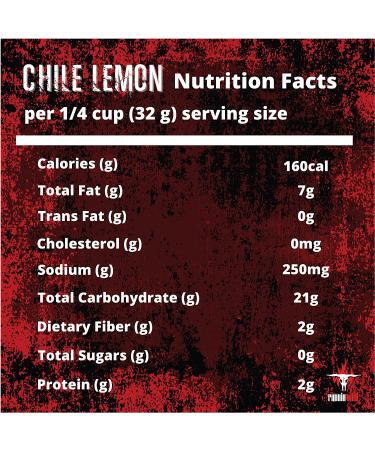 Runnin Wild Foods Chile Lemon Crunchy Corn Kernels 1lb (2x8oz Bags) | Made in USA, Soft Crunch Chili Toasted Roasted Corn Nutz - Buy Online on GoSupps.com