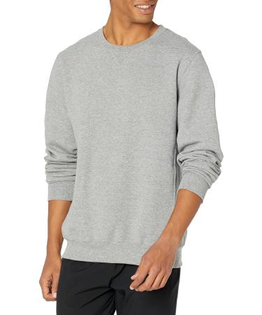 Russell Athletic Men's Dri-Power Fleece Hoodies & Sweatshirts, Moisture Wicking, Cotton Blend, Relaxed Fit, Sizes S-4X Sweatshirt Oxford Large