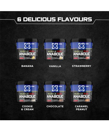 USN Muscle Fuel Anabolic Chocolate Protein Powder Shake 4kg - Muscle Gain Formula - Buy Online on GoSupps.com