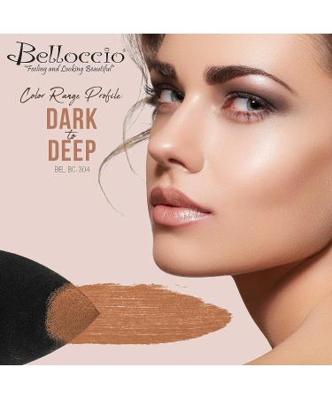 Belloccio High Definition Dark Shade Concealer 5g Jar - Conceal Imperfections, Blemishes & Dark Circles - Under Eye Makeup for Airbrush Foundation - Buy Online on GoSupps.com