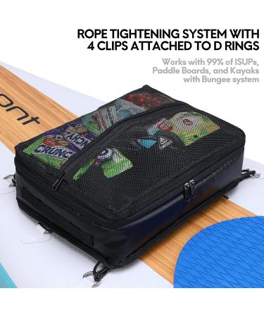 Haimont Waterproof Black SUP Deck Cooler Bag for Stand-up Paddleboard - Buy Online on GoSupps.com