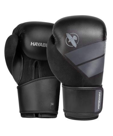 Hayabusa S4 Boxing Gloves for Men and Women 16oz, Large Black