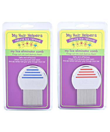 Lice Treatment Comb Stainless Steel Effectively Removes Louse and Nits with Head Lice (2)