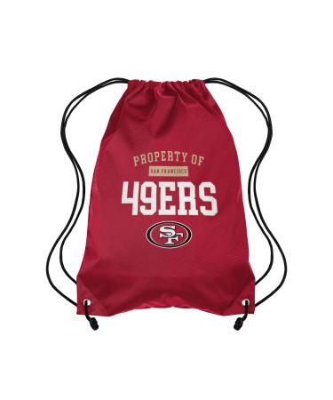 San Francisco 49ers NFL Property Of Drawstring Backpack