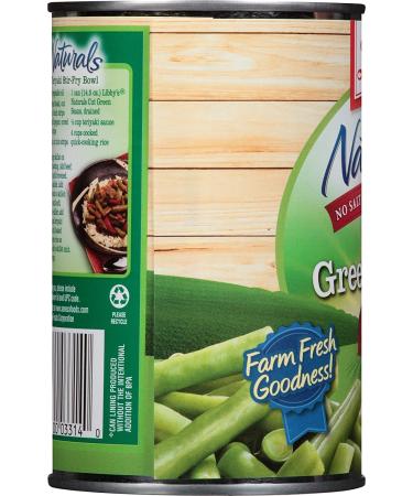 Libby's Naturals Cut Green Beans - No Salt, No Sugar - 14.5 oz Cans (Pack of 12) - Buy Online on GoSupps.com