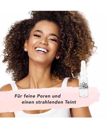 Niacinamide Booster - FACES OF FEY 10% Niacinamide & Beetroot Extract | 30 Premium Dermaroller Ampoules for Radiant Skin - Buy Online on GoSupps.com
