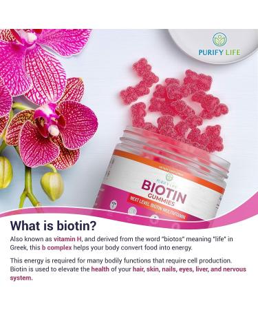 Biotin Gummies for Hair Skin and Nails | 90ct | Vegan Multivitamin Supplement for Men & Women | Immune Support, Beauty Detox & Cleanse | FSA/HSA Eligible - Buy Online on GoSupps.com