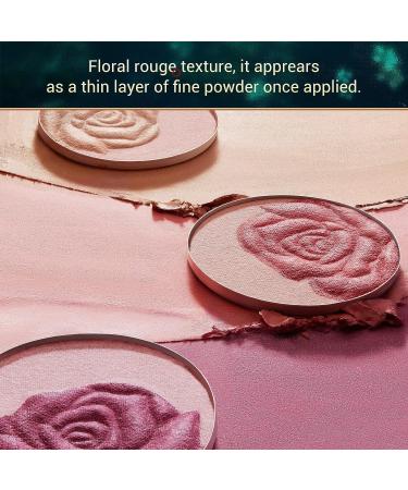 FLORASIS Floral Dew Care Cream-to-Powder Blush (09 Peachy Rose) - Natural Flush for Radiant Cheeks - Buy Online on GoSupps.com